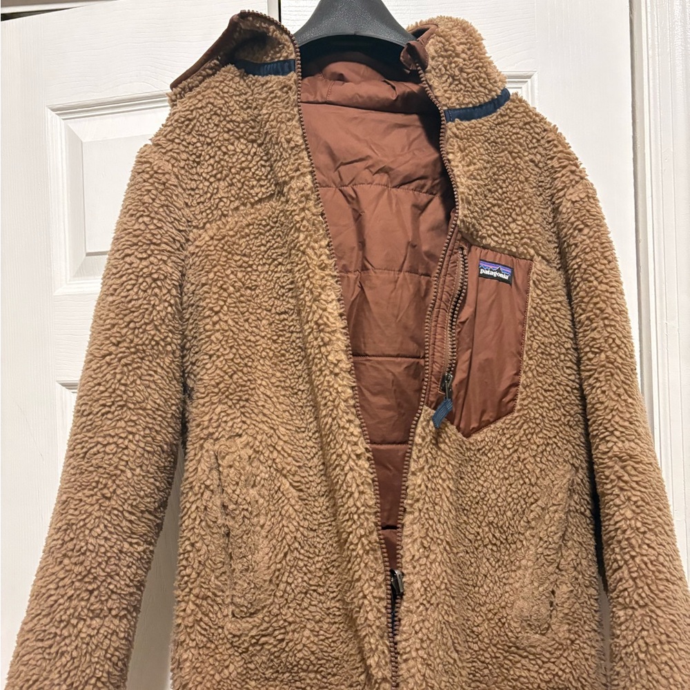 Patagonia kids  Tan Puffer Jacket